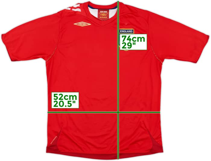 2006-08 England Away Shirt - 4/10 - (L)