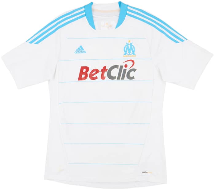 2010-11 Olympique Marseille Home Shirt Gignac #10 - 7/10 - (L)