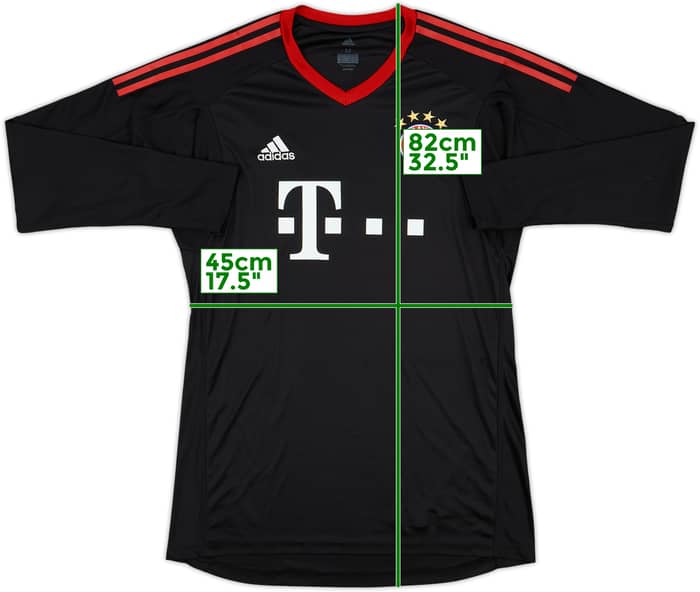 2017-18 Bayern Munich Player Issue adizero GK Shirt - 9/10 - (M)