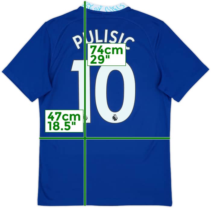 2022-23 Chelsea Home Shirt Pulisic #10 - 10/10 - (S)