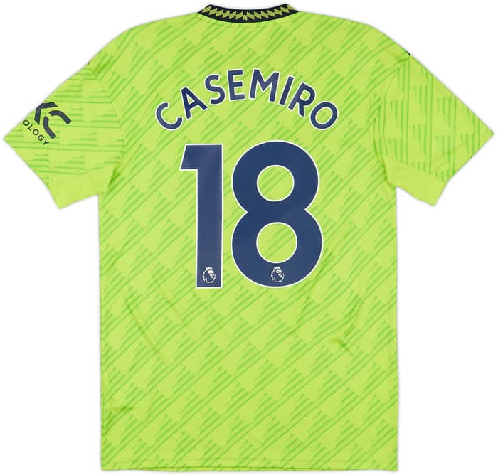 2022-23 Manchester United Third Shirt Casemiro #18 - 10/10 - (S)