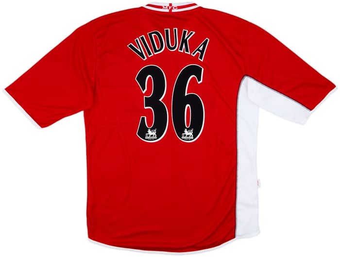 Camiseta de local del Middlesbrough 2005-06 Viduka #36 - 6/10 - (XXL)