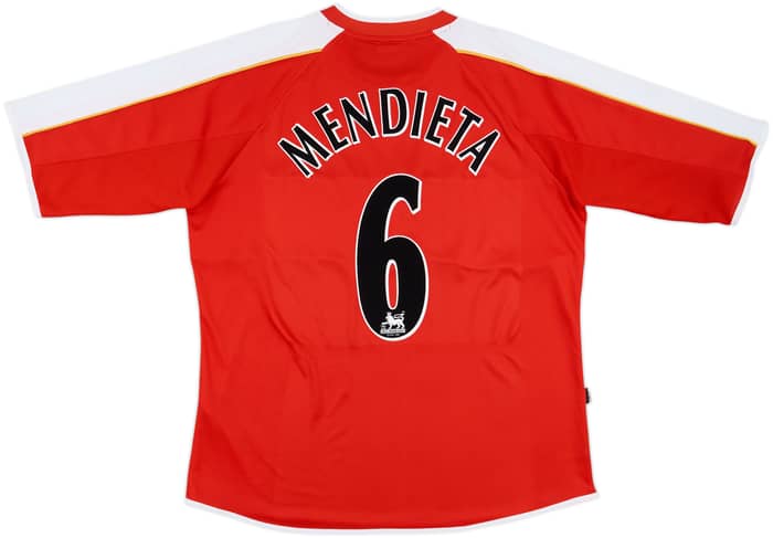 2006-07 Middlesbrough Home Shirt Mendieta #6 - 7/10 - (XXL)