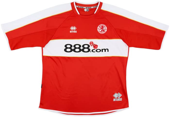 2006-07 Middlesbrough Home Shirt Mendieta #6 - 7/10 - (XXL)