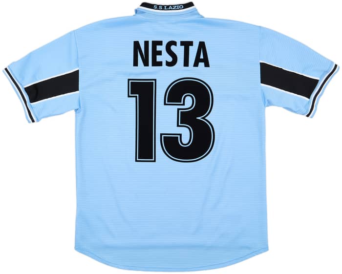 1998-00 Lazio Home Shirt Nesta #13 - 9/10 - (XL)