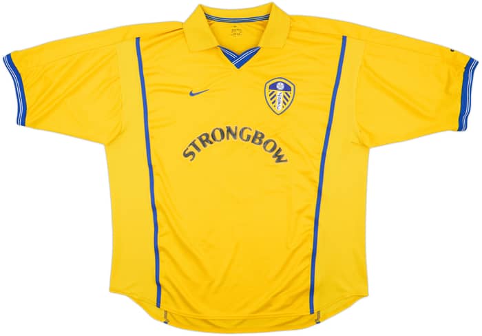 2000-02 Leeds United Away Shirt Radebe #5 - 7/10 - (XXL)