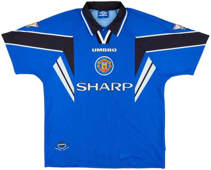 1996-98 Manchester United Third Shirt Beckham #10 - 8/10 - (XL)