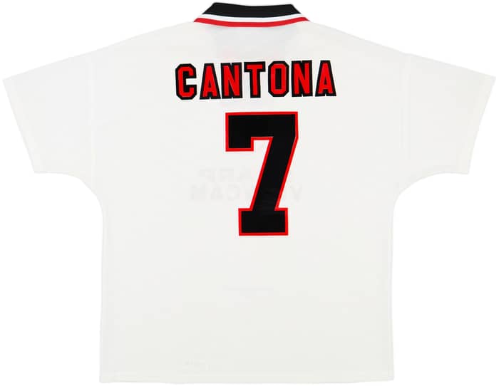 1996-97 Manchester United Away Shirt Cantona #7 - 7/10 - (XXL)