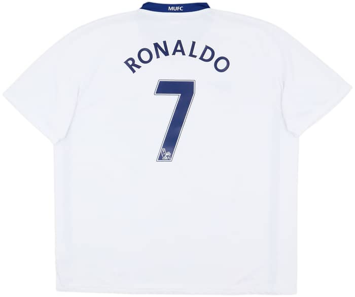2008-10 Manchester United Away Shirt Ronaldo #7 - 8/10 - (3XL)