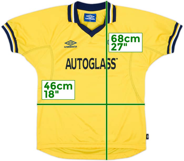 1998-00 Chelsea Third Shirt - 9/10 - (M.Boys)