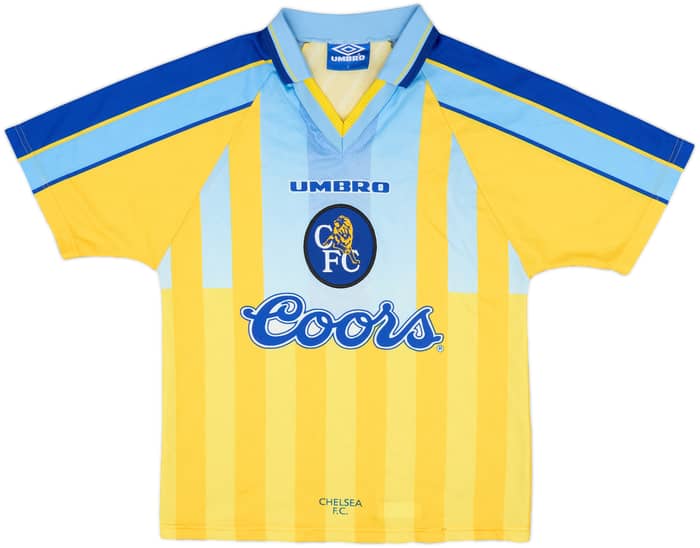 1996-97 Chelsea Away Shirt - 8/10 - (Y)