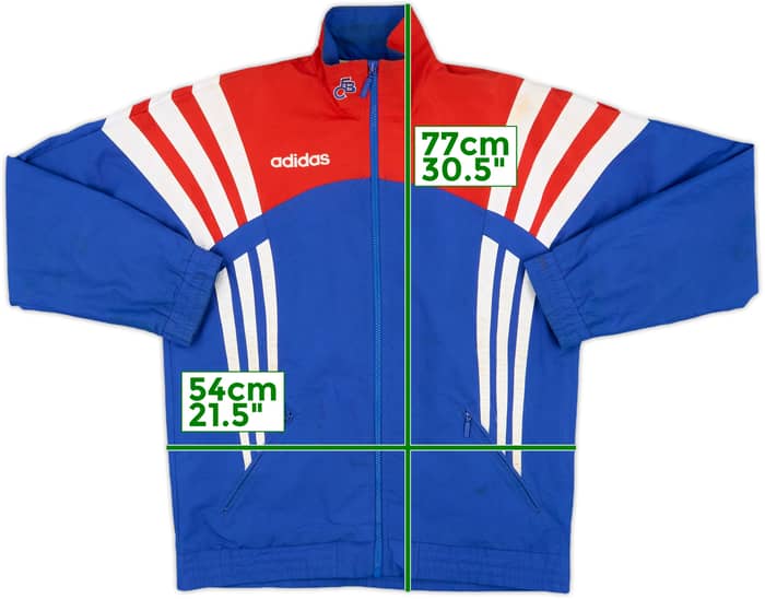 1995-96 Bayern Munich adidas Track Jacket - 7/10 - (M)