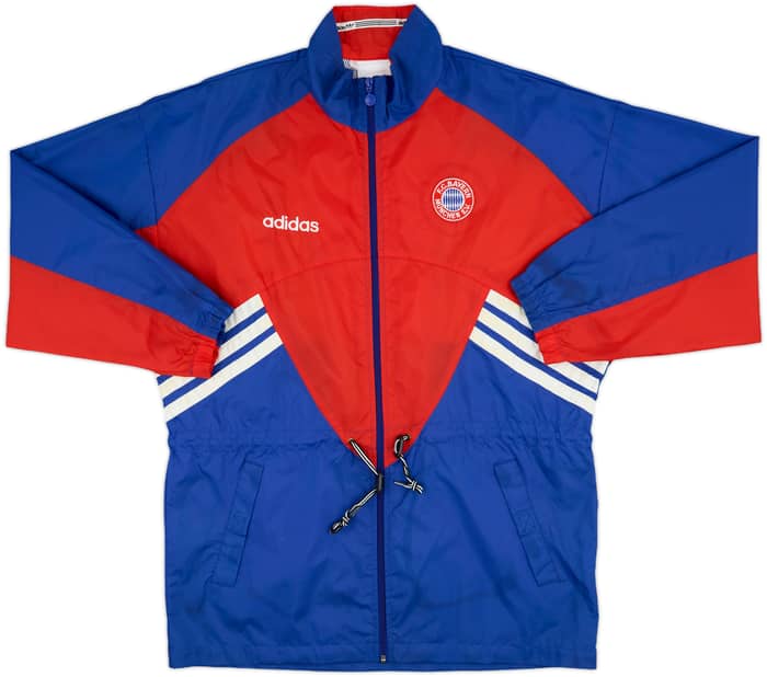 1995-96 Bayern Munich adidas Rain Jacket - 8/10 - (XL)