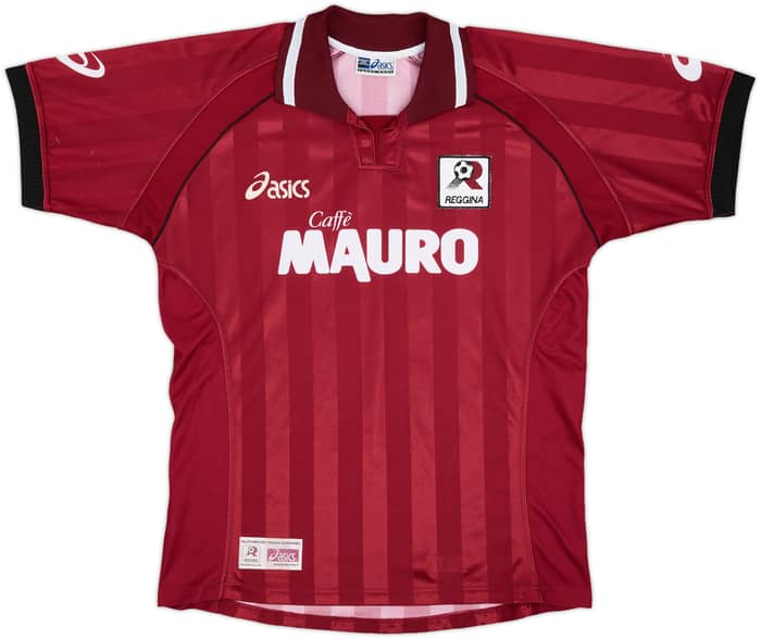 2002-03 Reggina Home Shirt Nakamura #10 - 9/10 - (L)