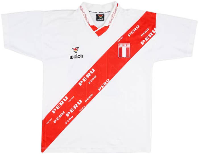 1999-00 Peru Home Shirt #10 - 9/10 - (L)