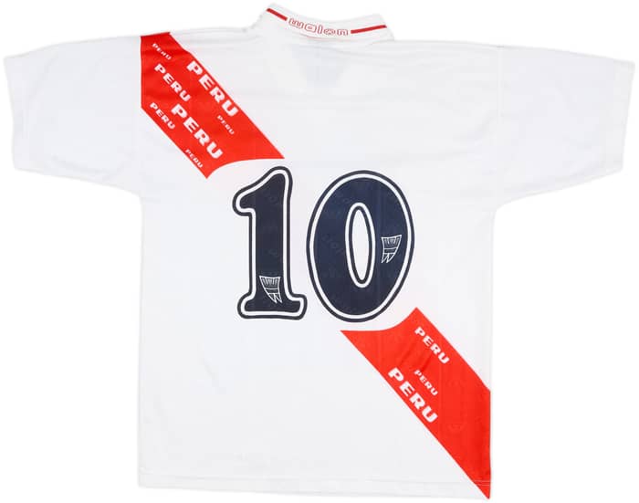 1999-00 Peru Home Shirt #10 - 9/10 - (L)