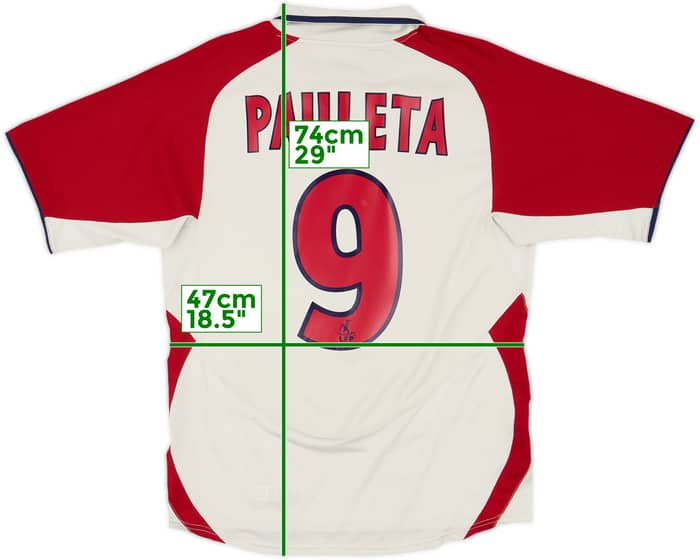 2003-04 Paris Saint-Germain Away Shirt Pauleta #9 - 10/10 - (M)