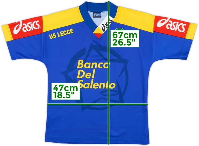 1998-99 Lecce Asics Training Shirt - 9/10 - (M)