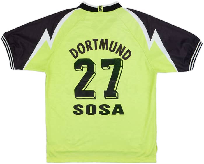 1995-96 Borussia Dortmund Home Shirt Sosa #27 - 7/10 - (XL)