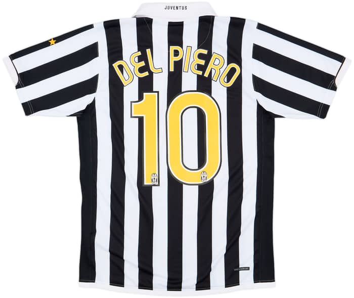 2006-07 Juventus Home Shirt Del Piero #10 - 10/10 - (M)