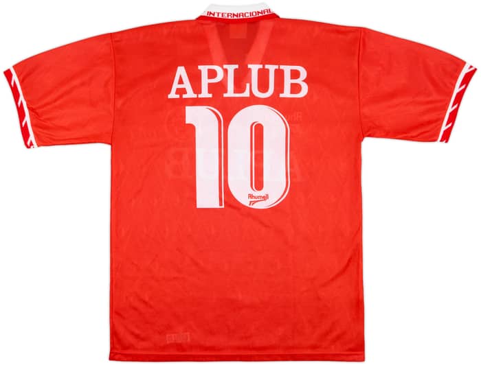 1996 Internacional Home Shirt #10 - 9/10 - (XL)