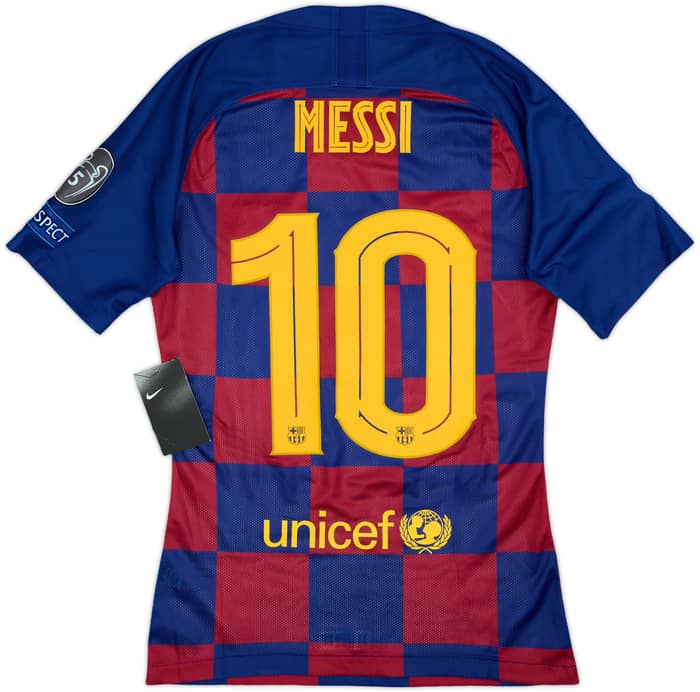 2019-20 Barcelona Player Issue Home Shirt Messi #10 (S)