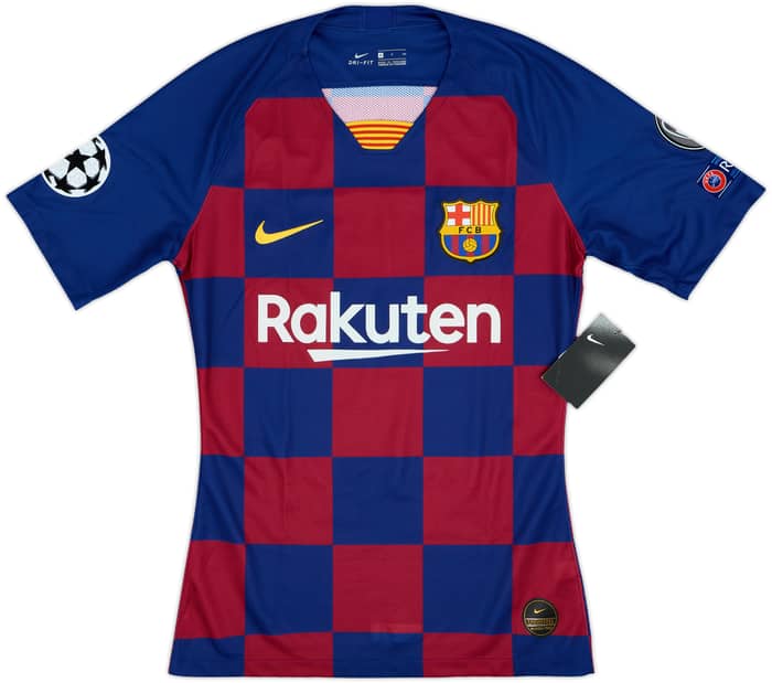 2019-20 Barcelona Player Issue Home Shirt Messi #10 (S)