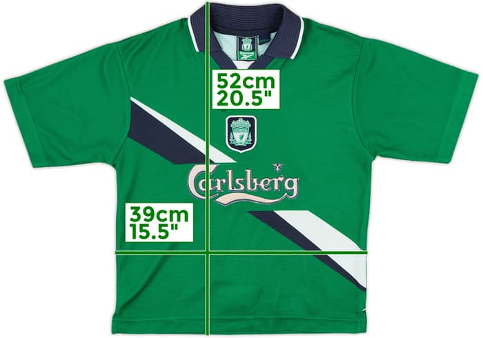 1999-00 Liverpool Away Shirt - 6/10 - (S.Boys)