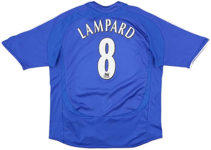2006-08 Chelsea Home Shirt Lampard #8 - 8/10 - (S.Boys)