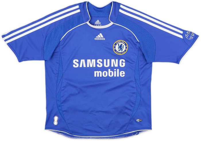 2006-08 Chelsea Home Shirt Lampard #8 - 8/10 - (S.Boys)