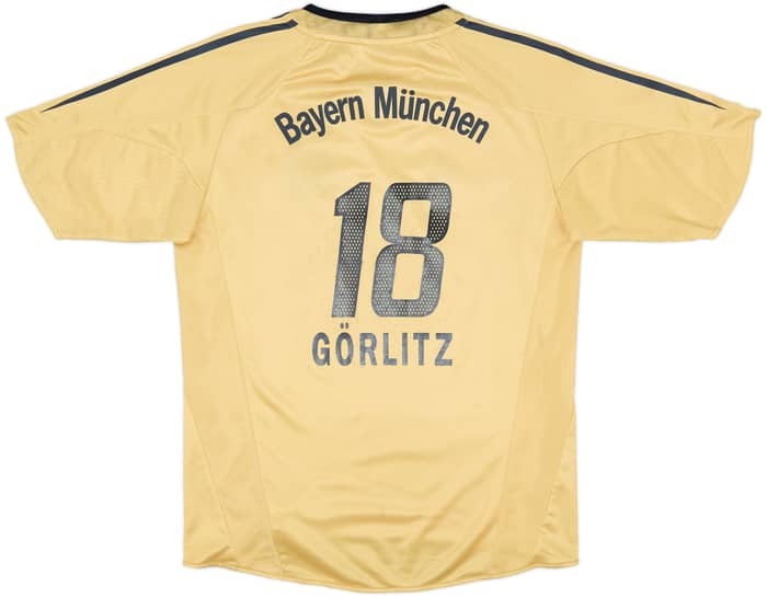2004-05 Bayern Munich Away Shirt Gorlitz #18 - 6/10 - (XL.Boys)