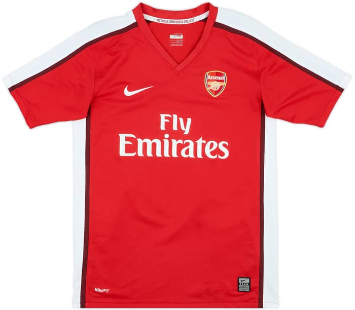 2008-10 Arsenal Home Shirt Fabregas #4 - 7/10 - (L.Boys)