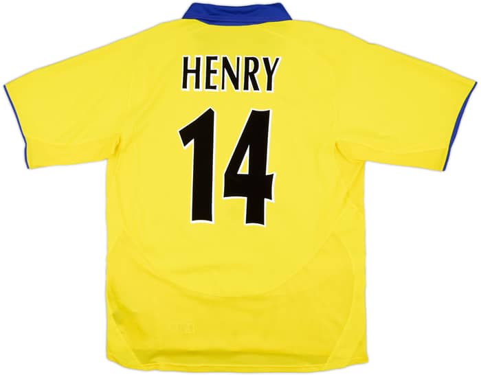 2003-05 Arsenal Away Shirt Henry #14 - 8/10 - (L)