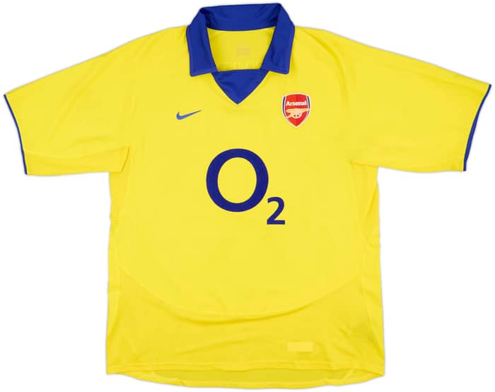 2003-05 Arsenal Away Shirt Henry #14 - 8/10 - (L)