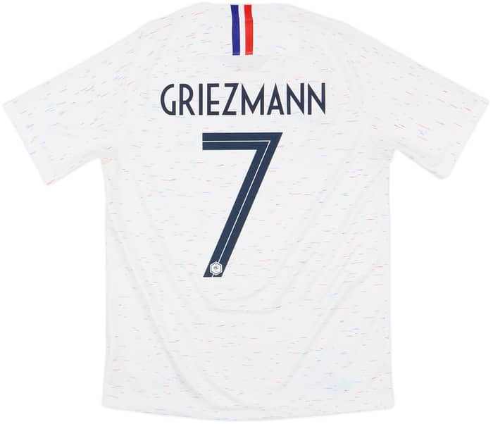 2018 France Away Shirt Griezmann #7 - 6/10 - (M)