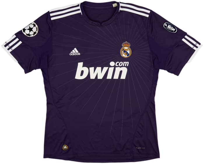Camiseta de la tercera equipación del Real Madrid 2010-11 CL Ronaldo #7 - 5/10 - (L)