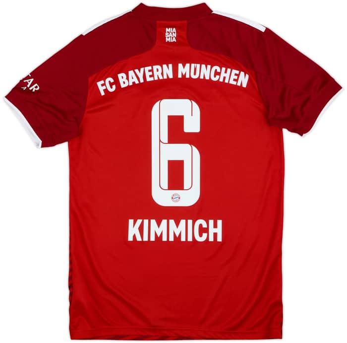 2021-22 Bayern Munich Home Shirt Kimmich #6 - 6/10 - (S)