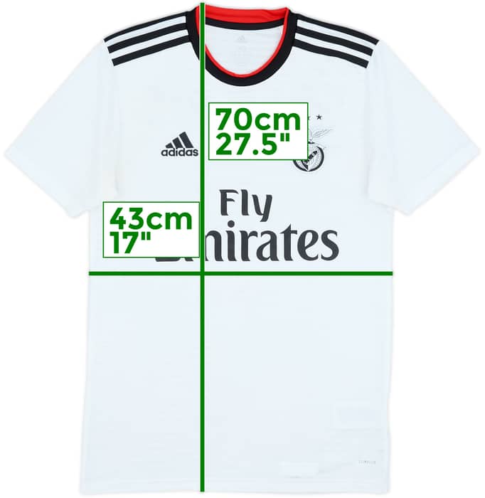 2018-19 Benfica Away Shirt - 9/10 - (XS)