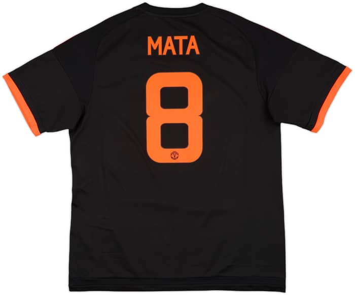 2015-16 Manchester United Third Shirt Mata #8 - 8/10 - (XL)