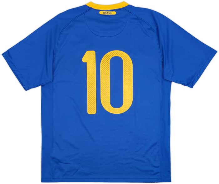 2010-11 Brazil Away Shirt #10 - 10/10 - (L)