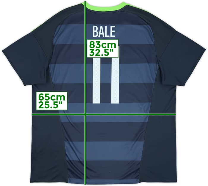 2016-17 Wales Away Shirt Bale #11 - 8/10 - (XXL)