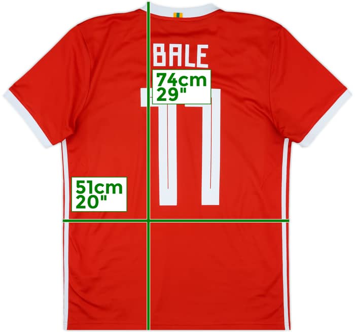 2018-19 Wales Home Shirt Bale #11 - 9/10 - (M)