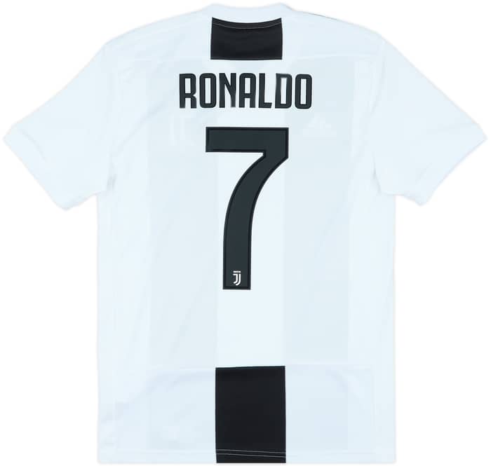 2018-19 Juventus Home Shirt Ronaldo #7 - 10/10 - (S)