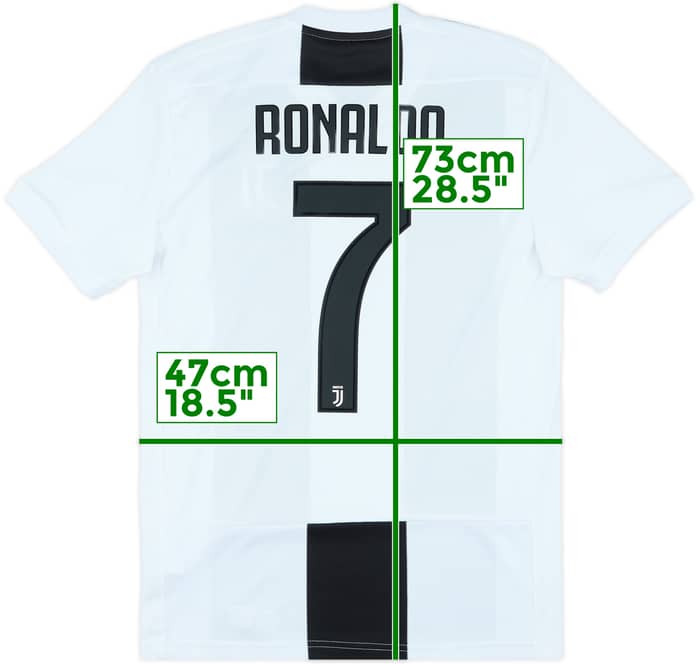 2018-19 Juventus Home Shirt Ronaldo #7 - 10/10 - (S)