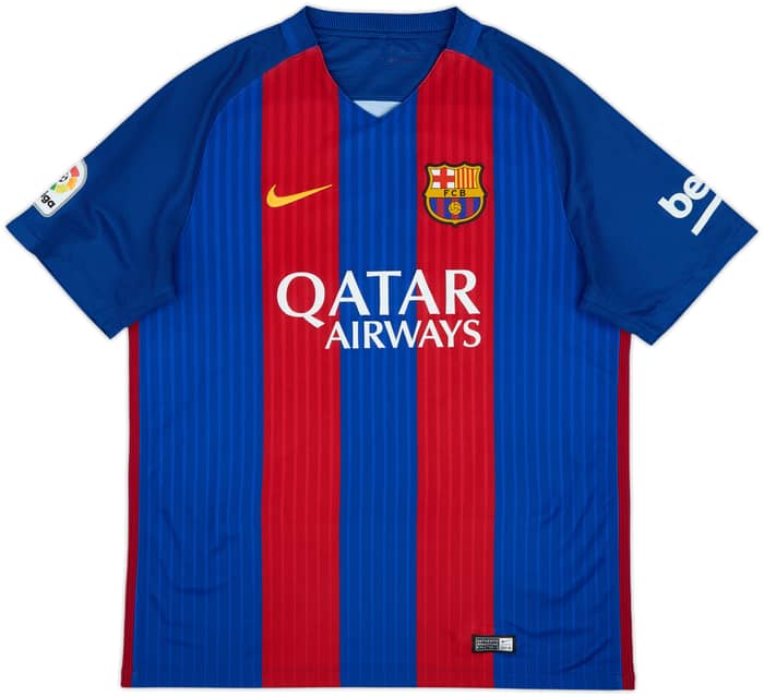2016-17 Barcelona Home Shirt Messi #10 - 8/10 - (L)