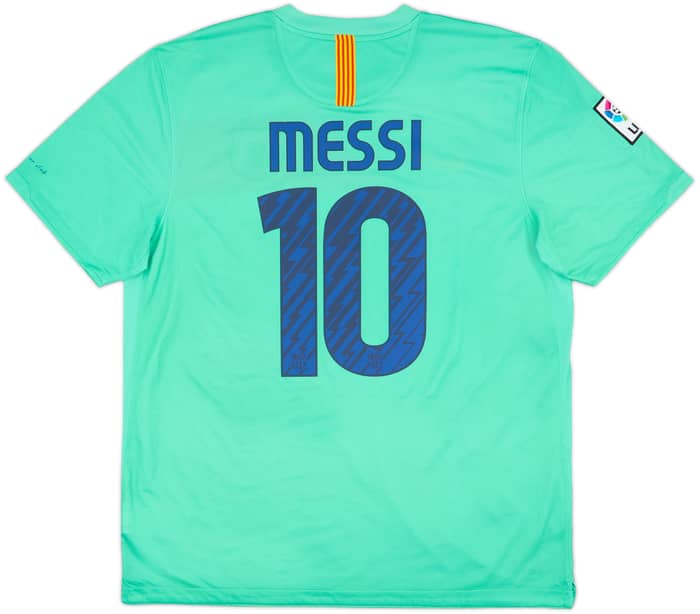 2010-11 Barcelona Away Shirt Messi #10 - 6/10 - (XL)