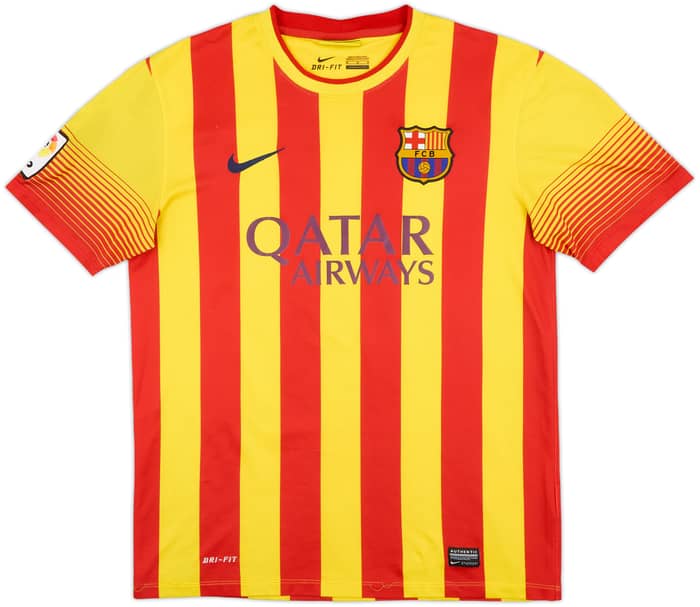 2013-15 Barcelona Away Shirt Messi #10 - 7/10 - (M)