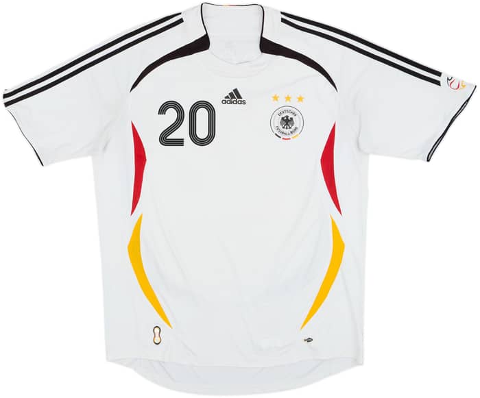 2005-07 Germany Home Shirt Podolski #20 - 6/10 - (XL)
