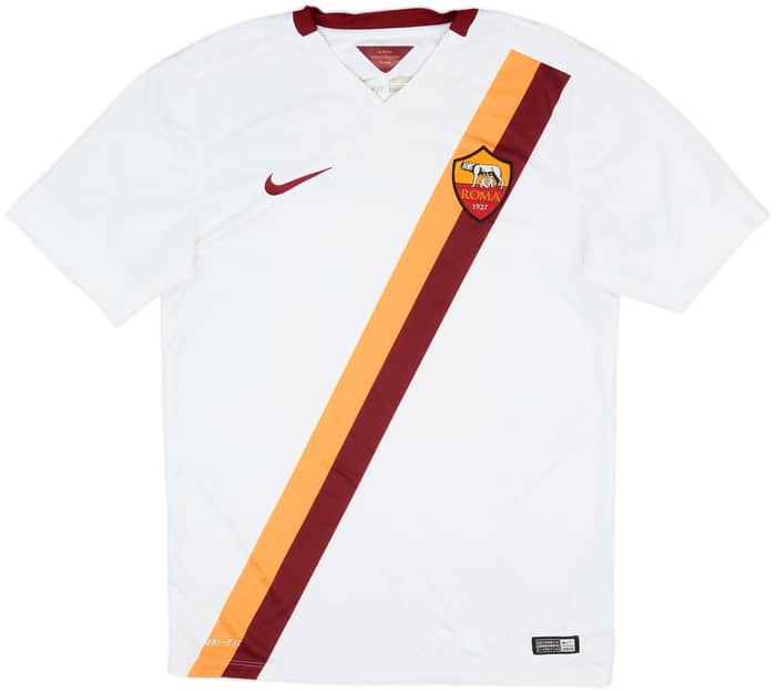 2014-15 Roma Away Shirt Totti #10 - 6/10 - (S)