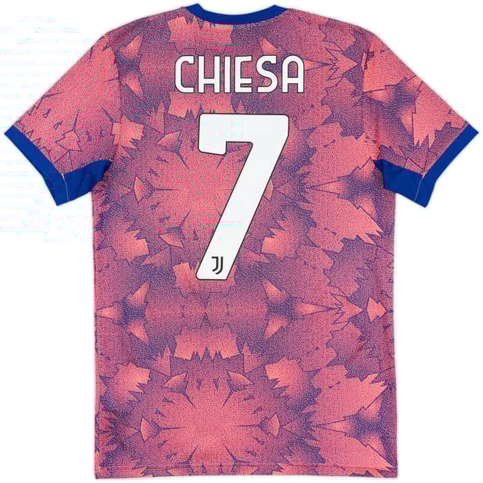 2022-23 Juventus Third Shirt Chiesa #7 - 7/10 - (S)